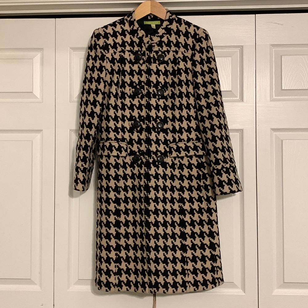 Sigrid Olsen Patterned Wool Coat